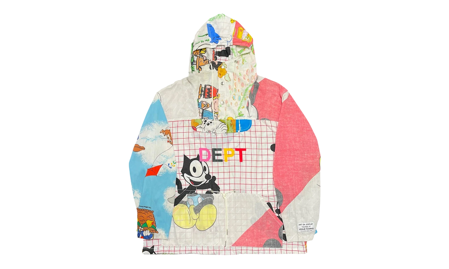 Felix Cartoon Anorak "White Multi" GDCAWM