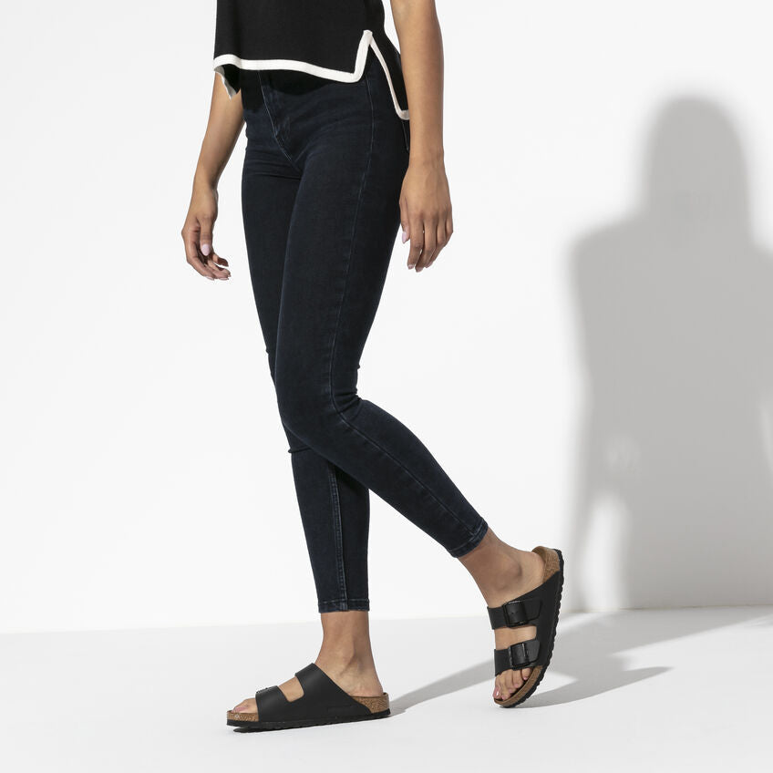Arizona Birko-Flor Classic Footbed Sandal in Black