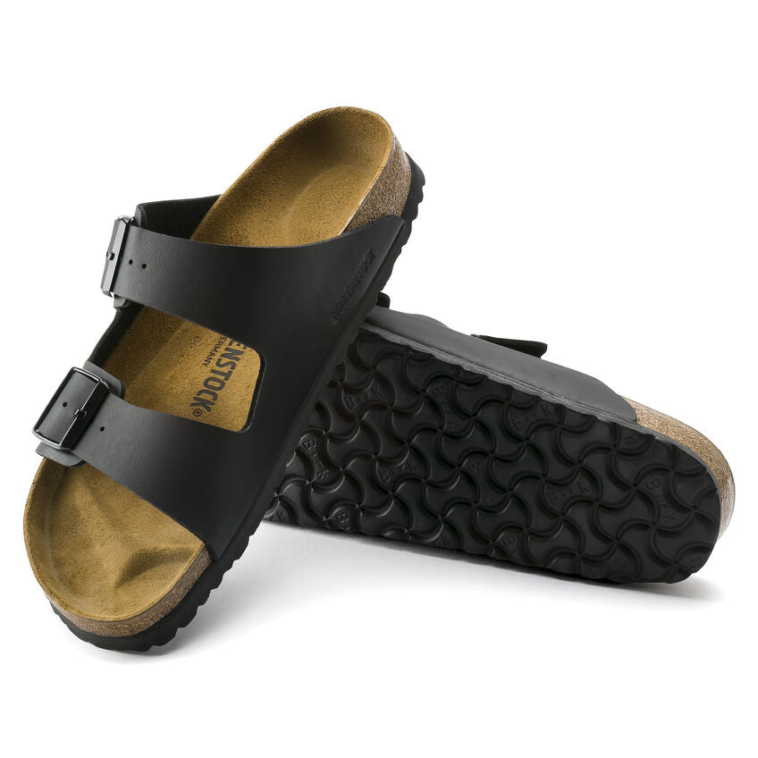 Arizona Birko-Flor Classic Footbed Sandal in Black