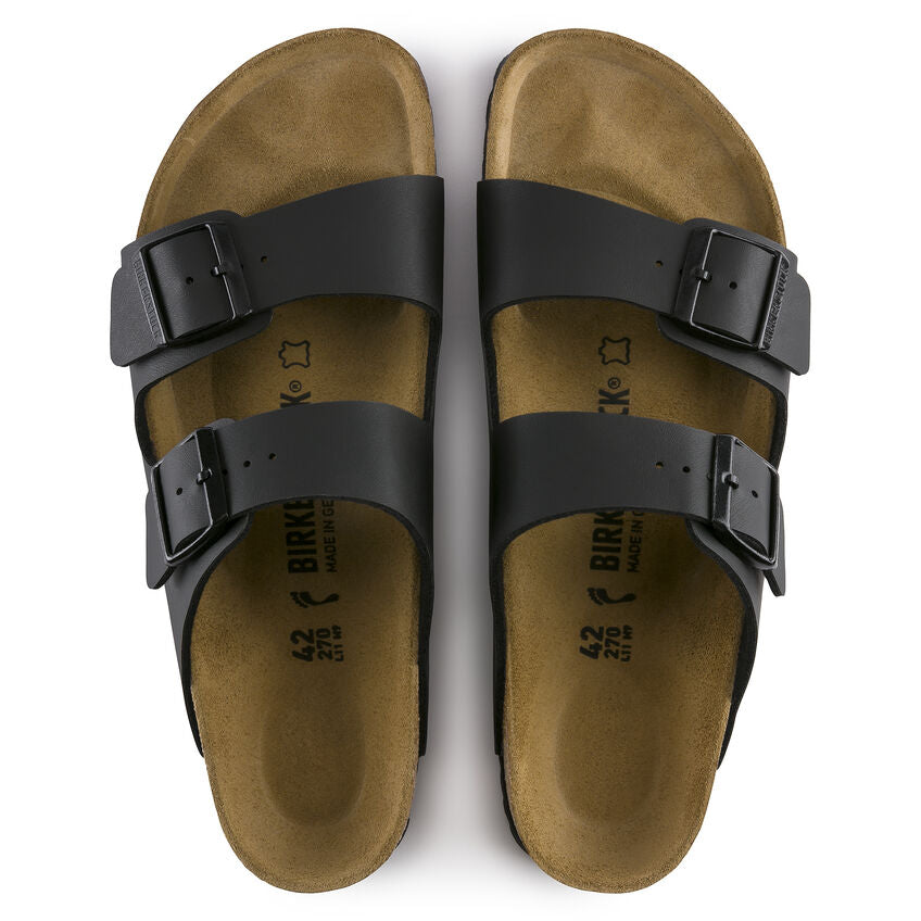 Arizona Birko-Flor Classic Footbed Sandal in Black