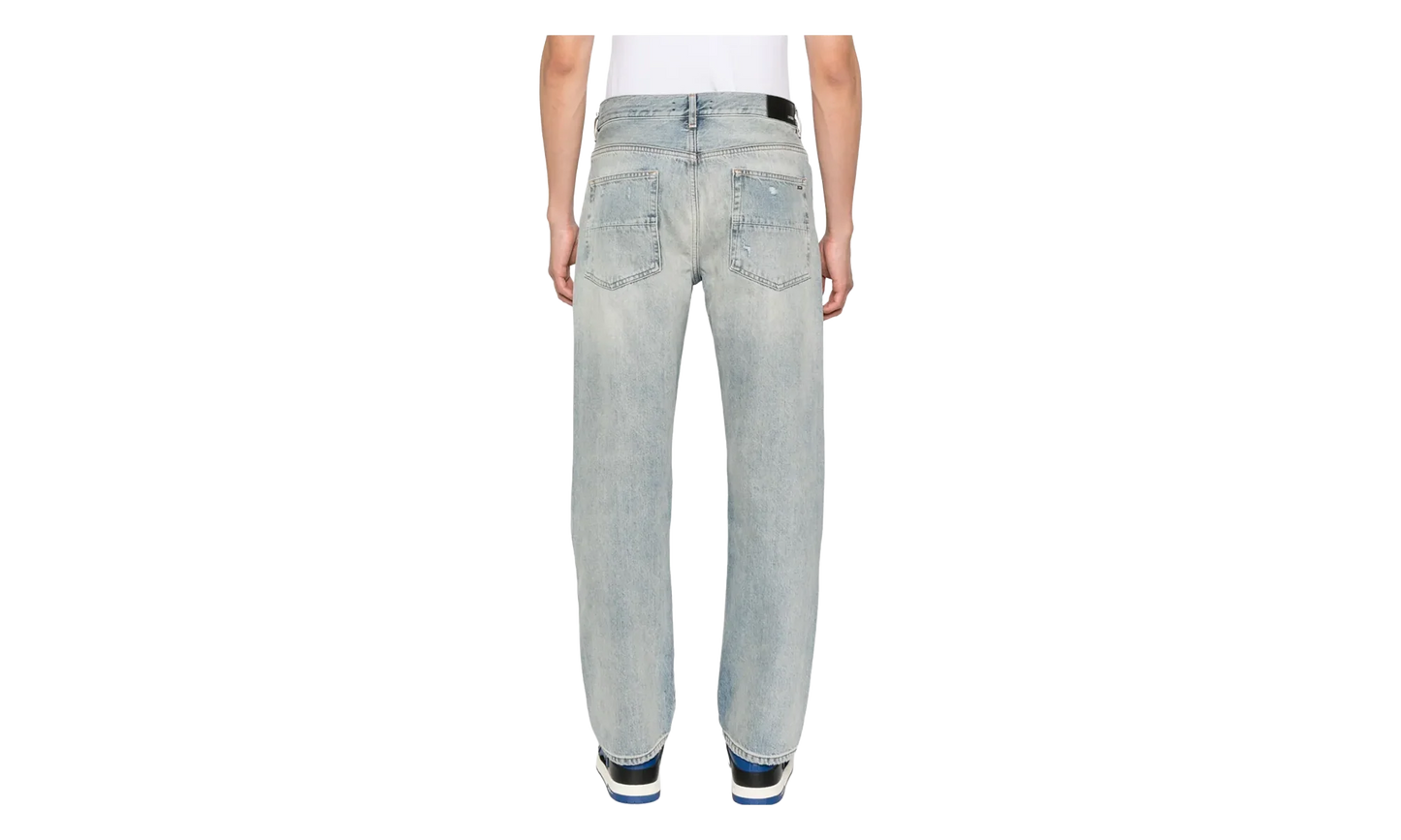 Suede Straight MX1 Jean "Antique Indigo" AMDNGH1085 406