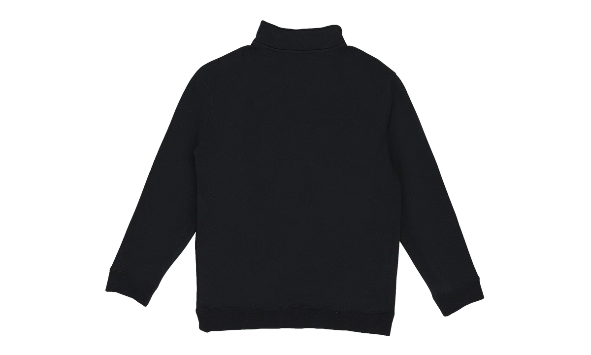 Quarter Zip Sweater "Black" SLR MTPS 0001