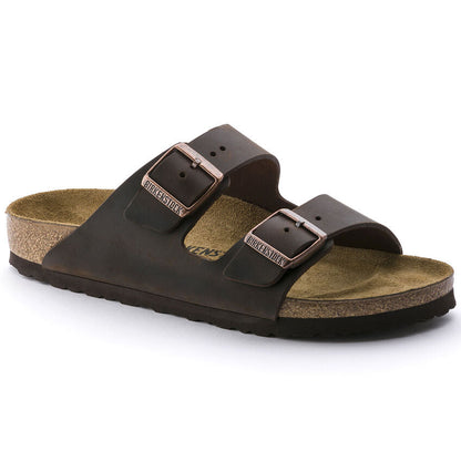 Arizona Oiled Leather Sandal in Habana