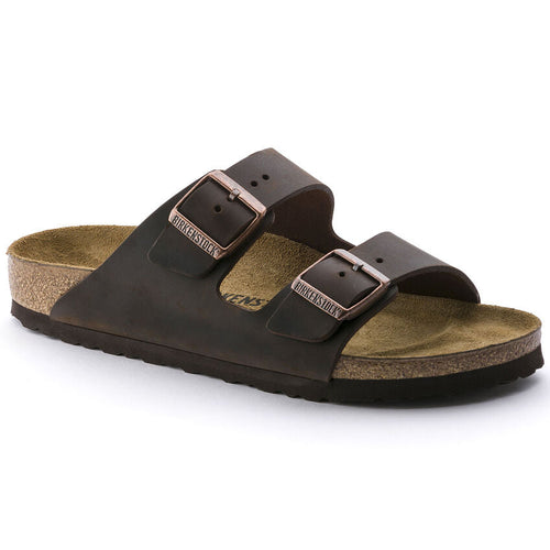 Arizona Oiled Leather Sandal in Habana