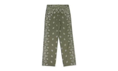 Bleached Bandana Field Cargo Pants "Green" PF22MPF052_Olive_Green