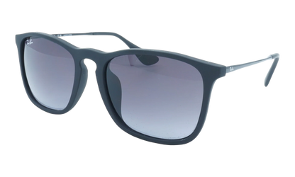 CHRIS SUNGLASSES "RUBBER BLACK" RB4187F-622-8G