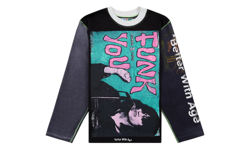 Rivka Reversible Long-Sleeve Tee "Horse" BWA65