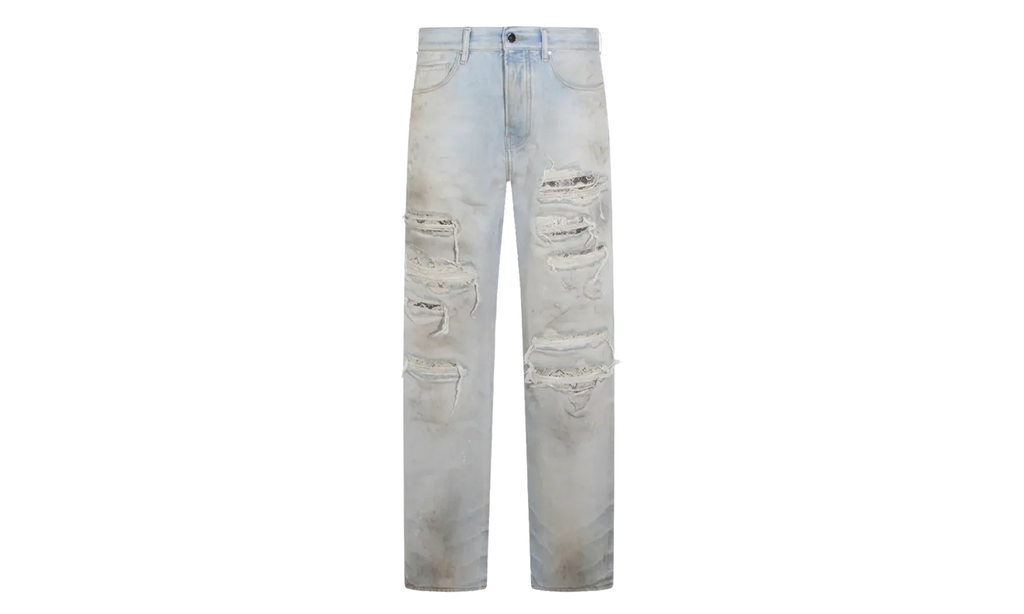 Snake Thrasher Straight Jeans "Antique Indigo" AMBMJE1100 543