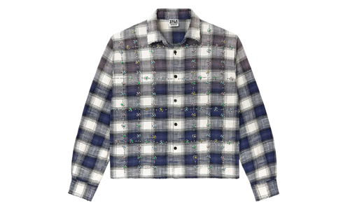 Vale Forever Sky Gems Flannel "'Navy'" VAL19