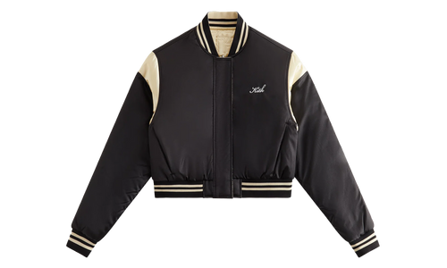 Landry Varsity Cropped Bomber "Black" khw010187 001