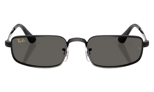 Ray-Ban Bold Metals "A$AP Rocky - Polished Black with Dark Grey Lens" RB3927 002 J5