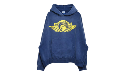 Angel of Death Logo Hooded Sweatshirt "Navy" SM YS1 0000 044