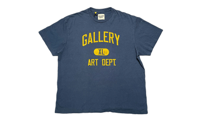 Art Dept Short Sleeve Tee Shirt "Navy Yellow" GDADSSTSNY
