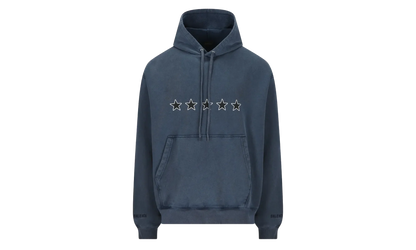 Oversized Drawstring Hoodie "Washed Navy" 858143 TTVL5 8806