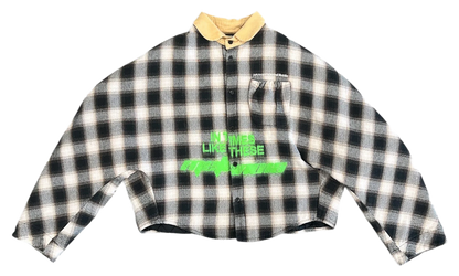 In Times Like These Abraxas Shirt "Black Plaid" ITLA SI00 BLAC