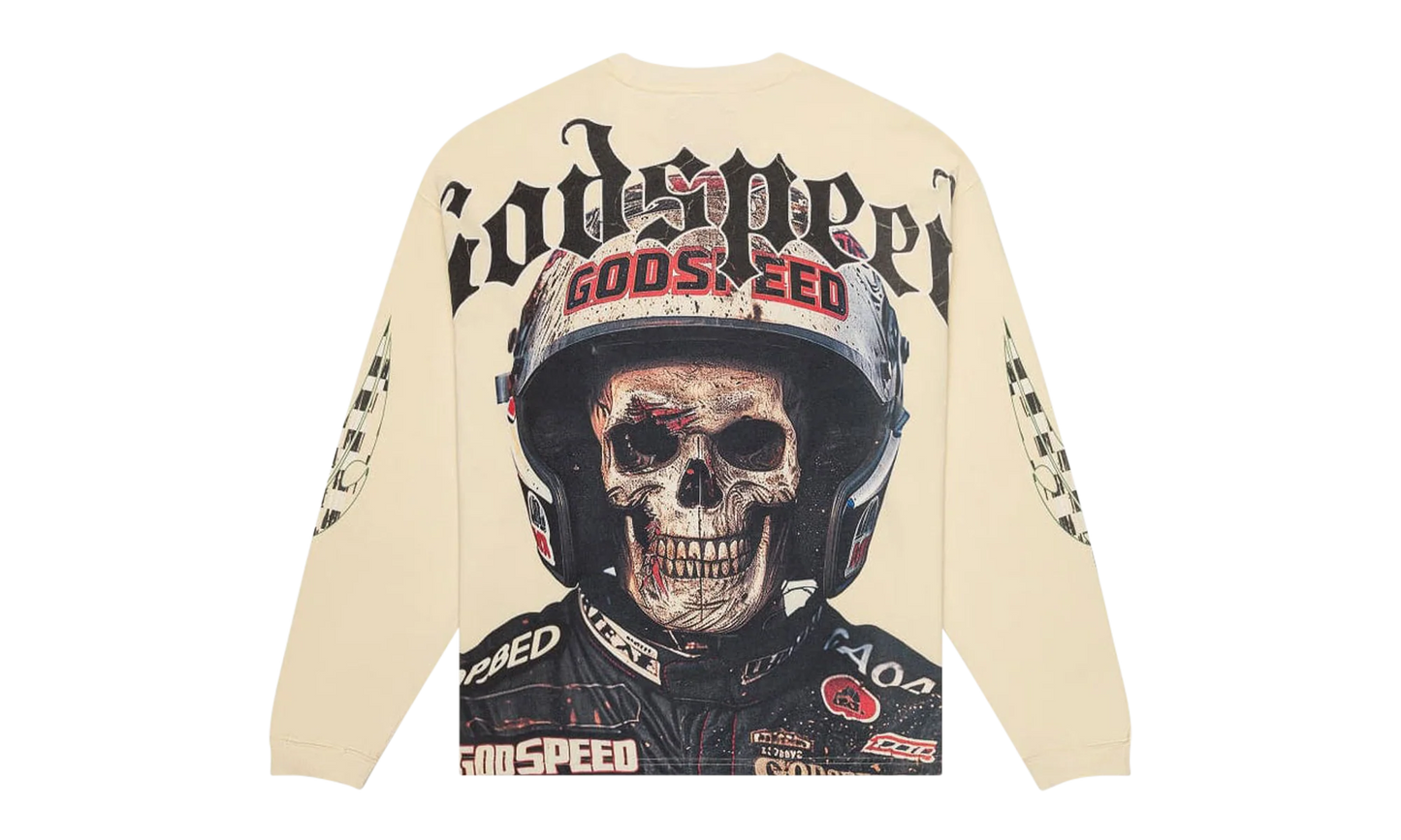 Crash Out L/S T-shirt "Bone" RUXIO7C8