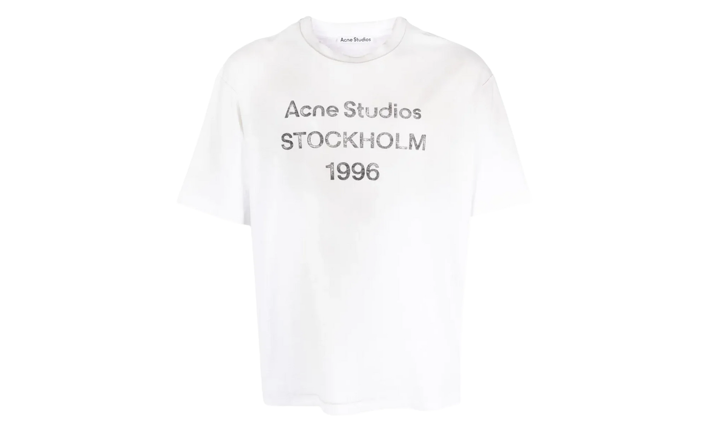Short Sleeve Logo T-Shirt "Dusty White" CL0196DC6