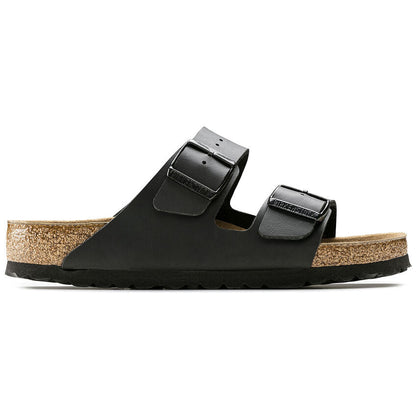 Arizona Birko-flor Soft Footbed Sandal in Black