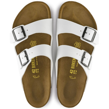 Arizona Birko-Flor Classic Footbed Sandal in White