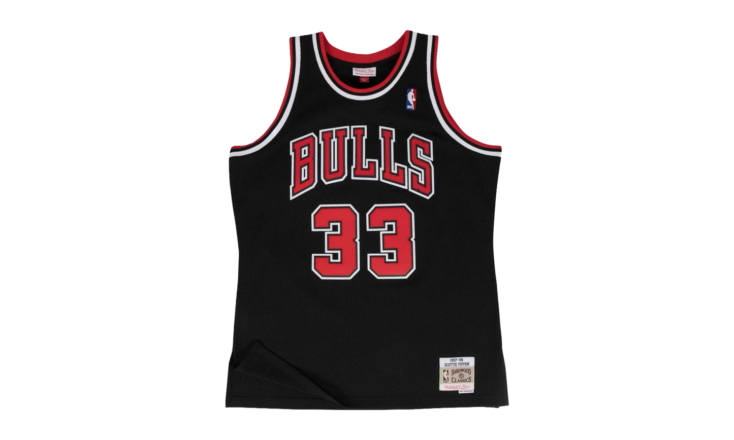 NBA Scottie Pippen Swingman Alternate Jersey "1997 Chicago Bulls - Black" SMJYGS18151 CBUBLCK97SPI