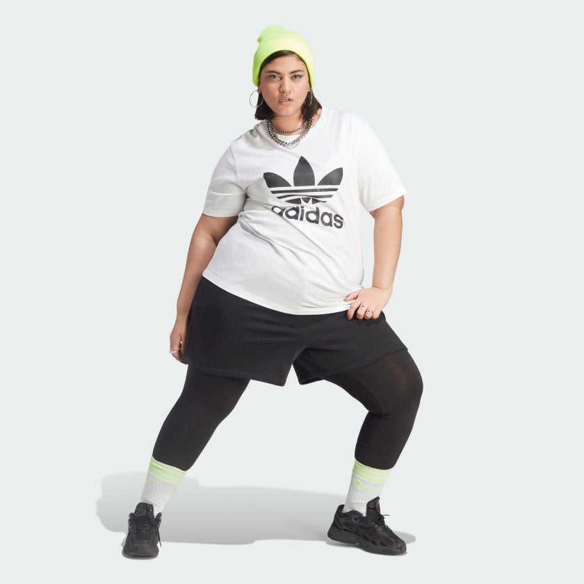 Women's adidas Adicolor Classics Trefoil Tee (Plus Size)