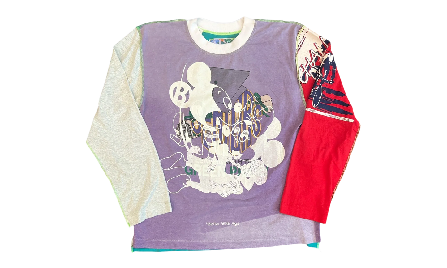 Gently Reversible Long-Sleeve Tee "Multicolor" BWA101