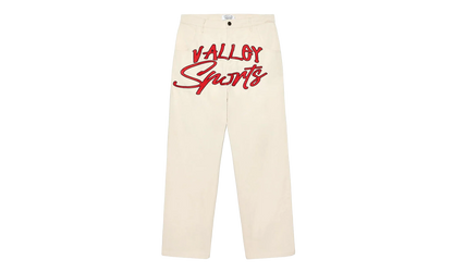 Symbol Denim Pants "White" VAL161