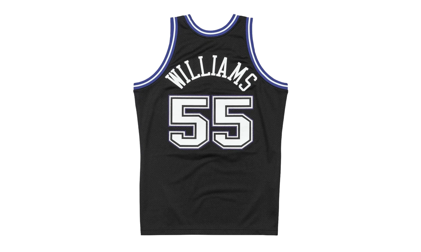 NBA Jason Williams Authentic Jersey "1998 Sacramento Kings - Black" AJY4LG19022 SKIBLCK98JWI