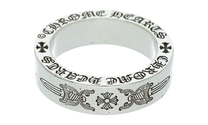 Spacer Dagger Ring "Silver" CHRM1151