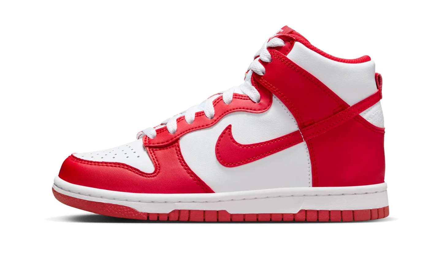 Dunk High GS "Championship White Red (Red Tongue Tag)" DB2179 115