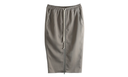Gonna Zipped Short Pillar Skirt WMNS "Dust" RP01F6375 WT 34