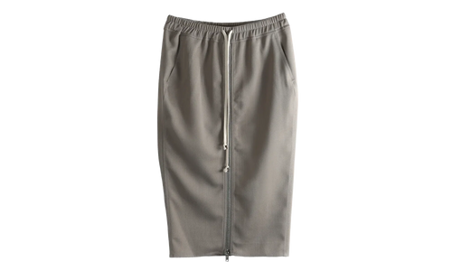 Gonna Zipped Short Pillar Skirt WMNS "Dust" RP01F6375 WT 34