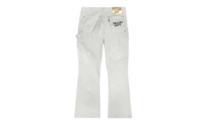 Stadium Uniform Flare Carpenter Jeans "White" GDSUFCJW