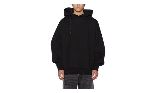Intruder Ekcess Hoodie "Jet Black" MSP25FL015