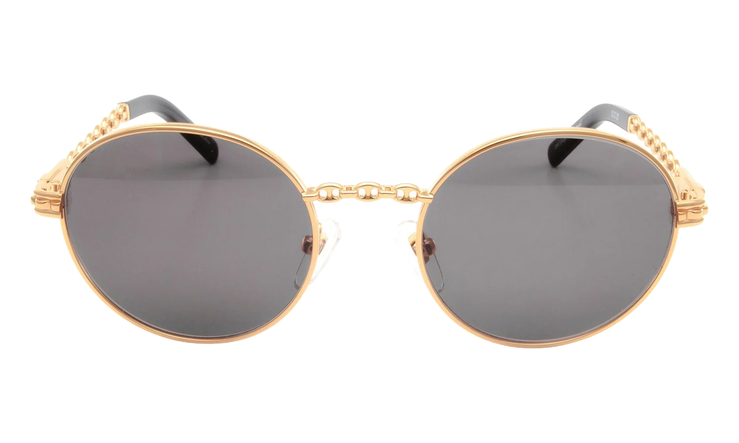 508 Mariner 24KT "Yellow Gold / Black" MN582 0002 18A5