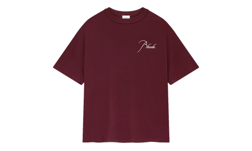 Reverse Tee "Burgundy" RHPF24TT18012 BGR