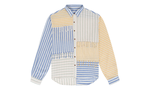 Flannel Stripe Shirt "Multi" DT404