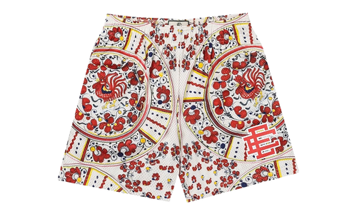 EE BASIC SHORT "FW22 - Rooster White" EE682