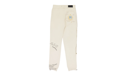 Zig Zag Sketch Sweatpants "Almond" SS22MJG029_Almond
