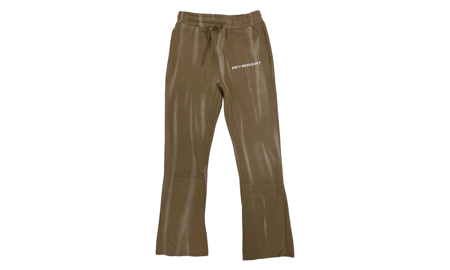 Flare Sweatpants "Tan" RET038