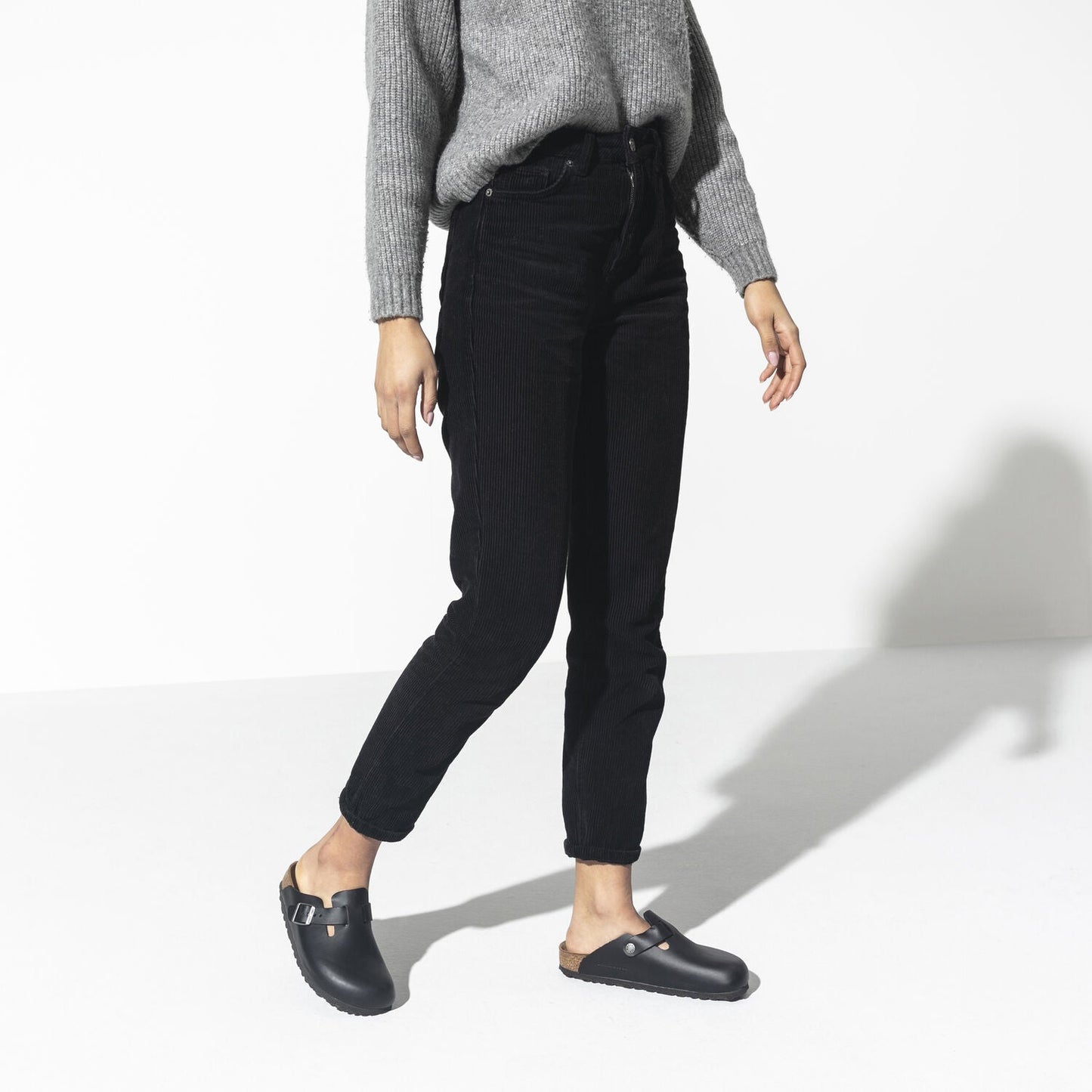 Boston Oiled Leather in Black