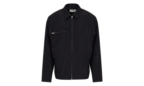 Light Wool Blend Zip Jacket "Black" SH0AM0069M35436900