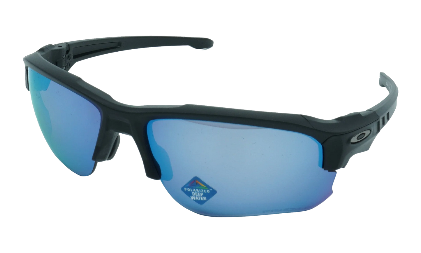 Standard Issue Speed Jacket Polarized Sunglasses "Matte Black / PRIZM Deep Water Polarized" OO9228 09