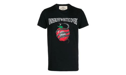 Undercover Apple T-Shirt "Black / Multicolor" OMAA027G19877012