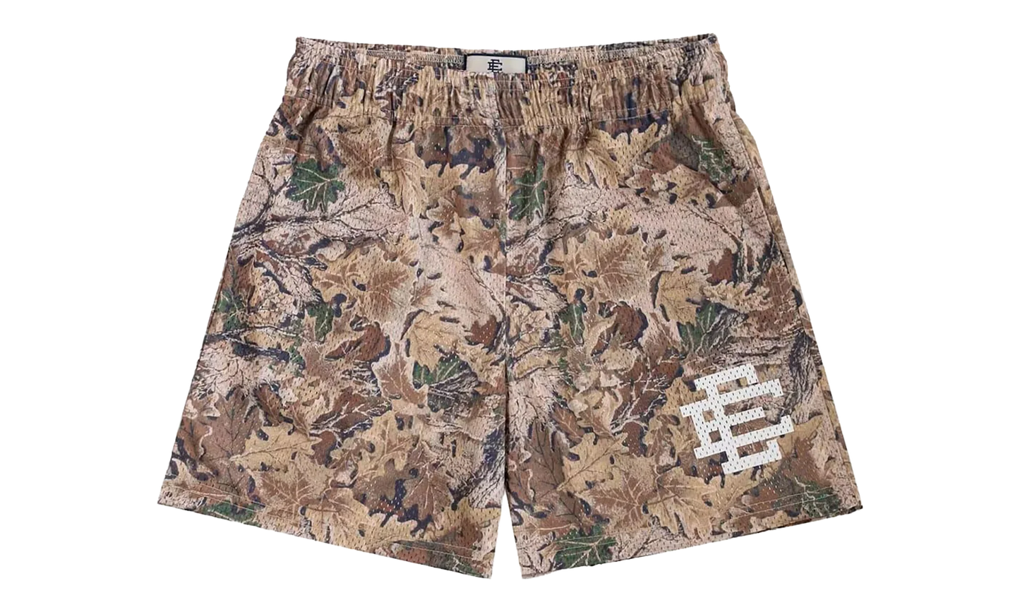 EE Basic Shorts "Tan / Leafy Camo" EE196