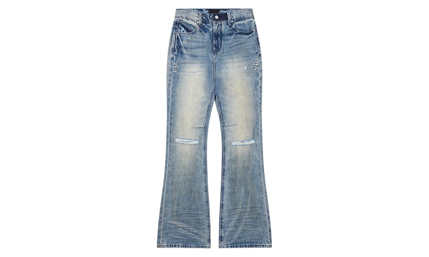 Mael Flared Muddy Sky Denim "Blue" B2234MDSKY