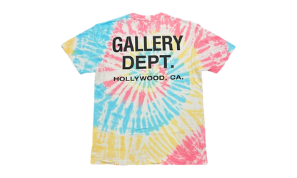 Repurposed French Logo Short Sleeve Tee Shirt "Tie Dye" FTT 10013R TIDY