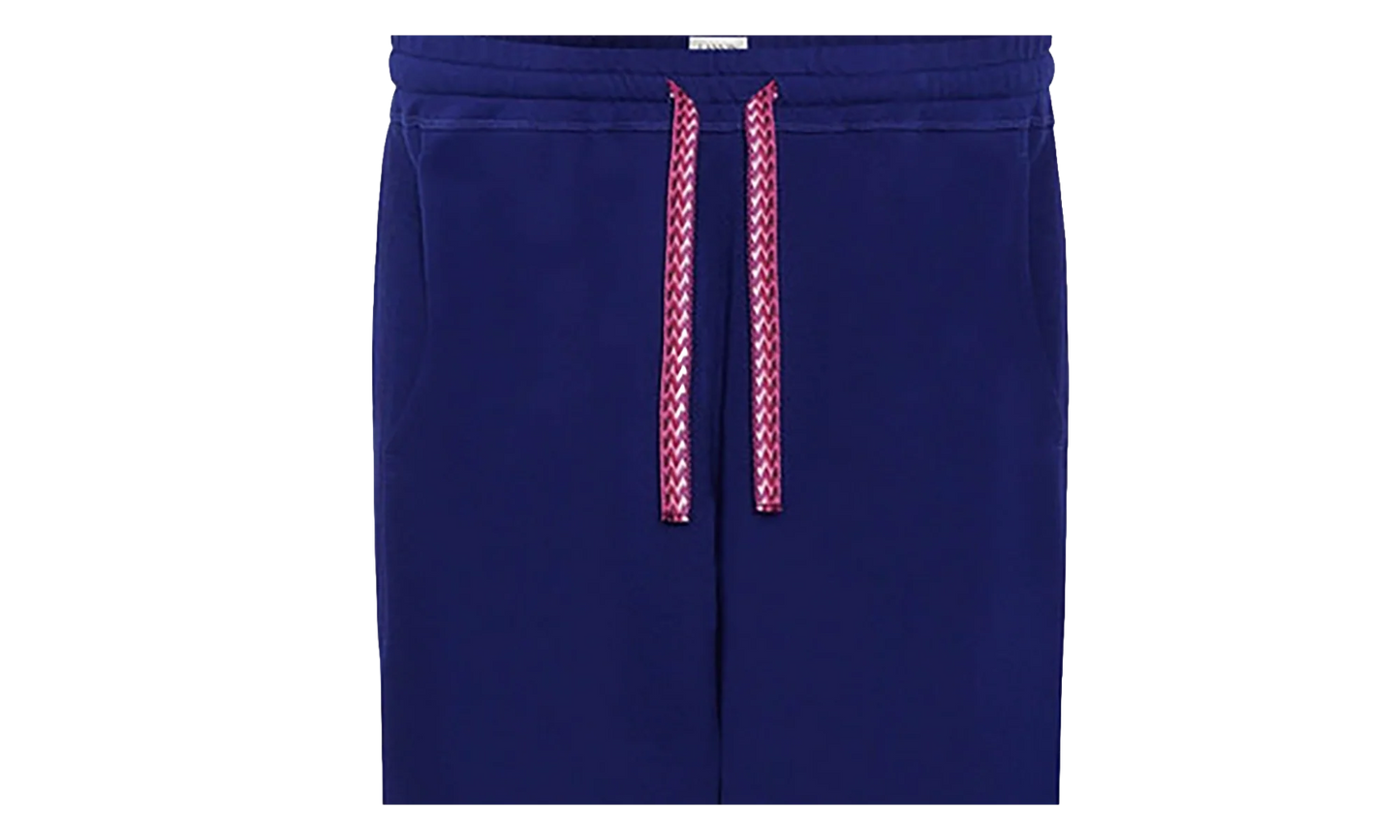 JOGGERS WITH LACE DETAIL "MAJORELLE BLUE" RM TR0041 J209 H22 214
