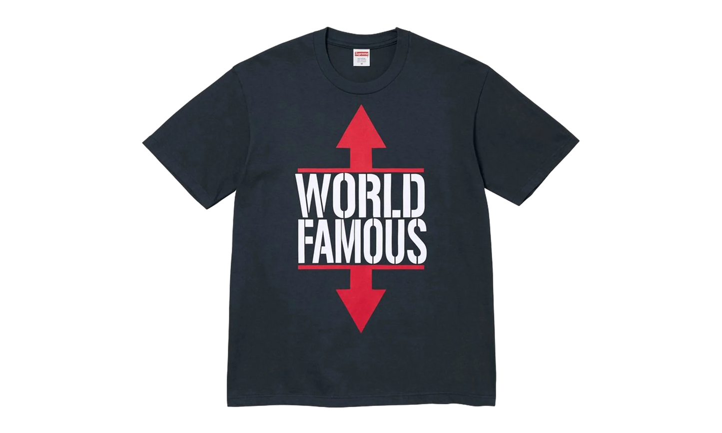 World Famous T-Shirt "SS26 - Navy" SU27434