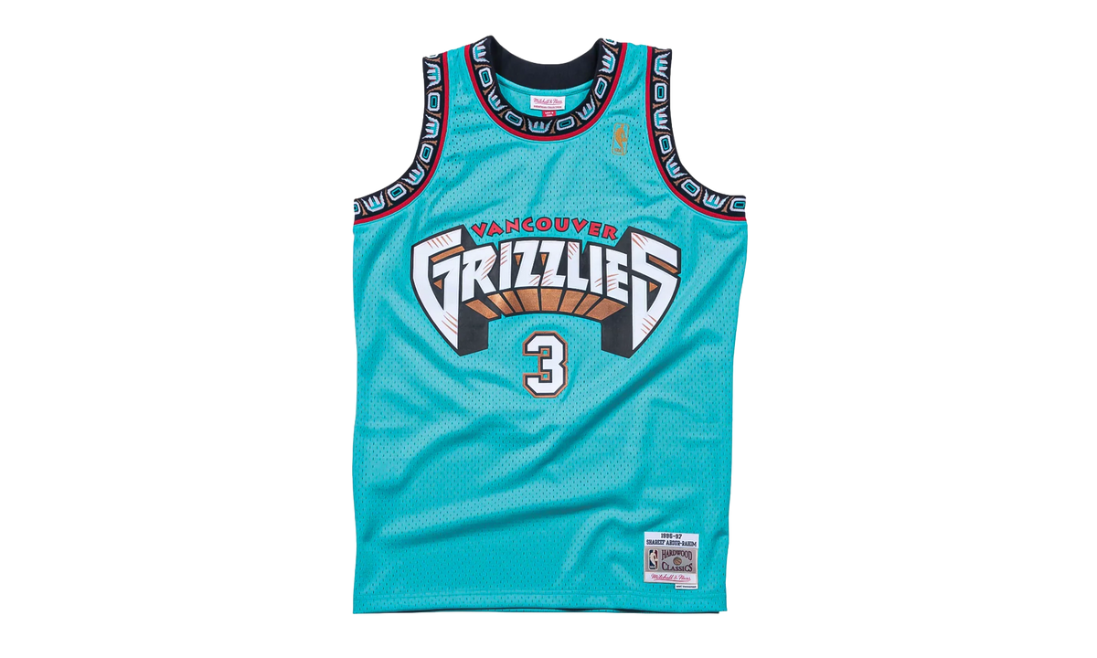 Vancouver Grizzlies Shareef Abdur Rahim Swingman Jersey "1996 - 97 Road" 7F7C9AE3